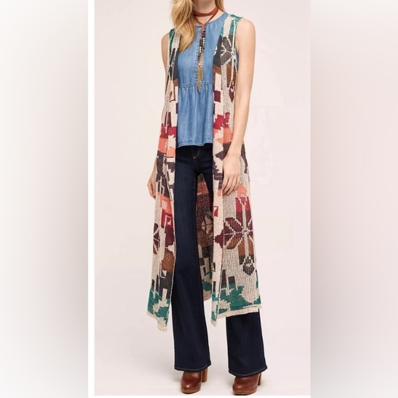 Anthropologie X Cecilia Prado knit cardigan - Picture 1 of 7